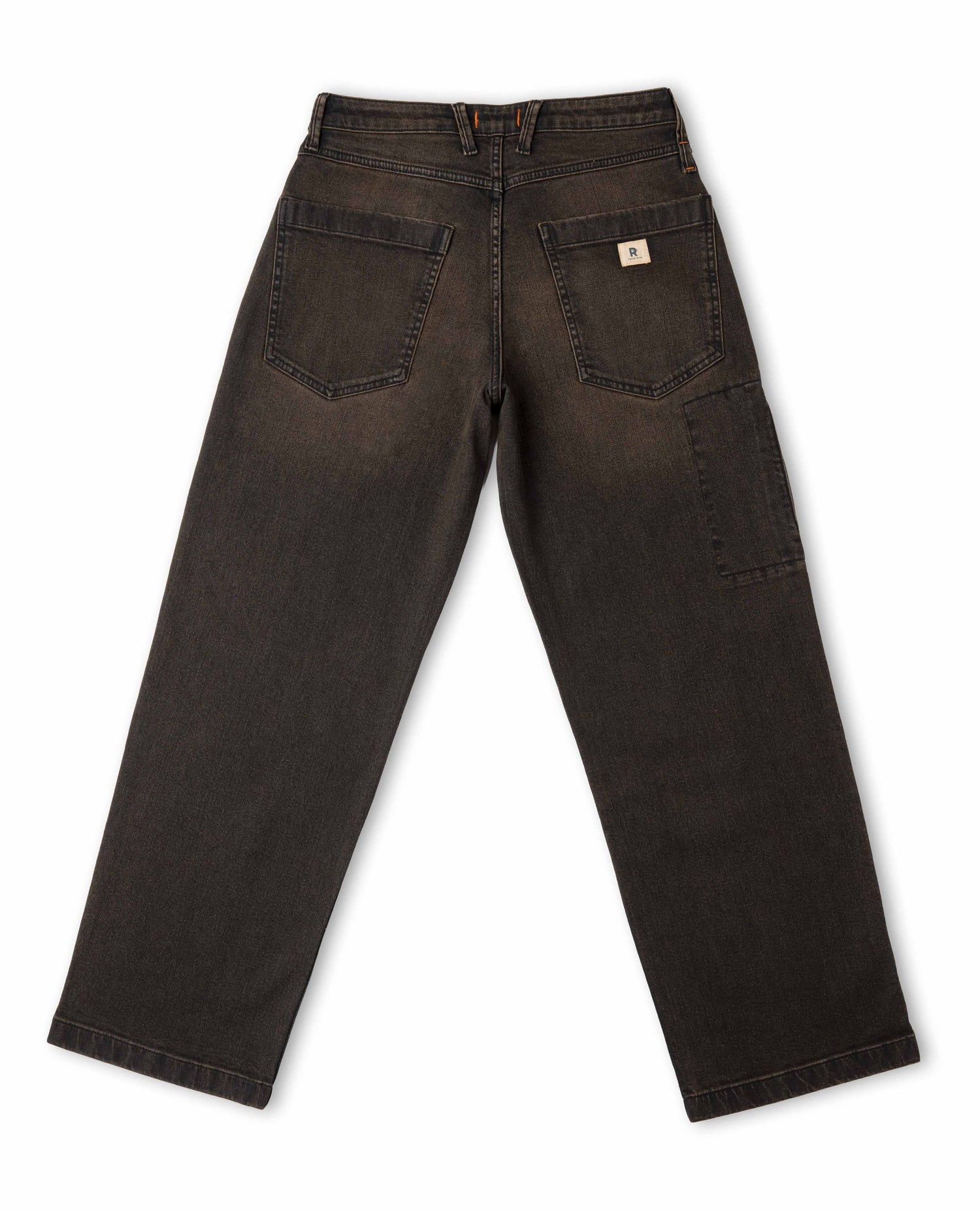Brown pants on a white background